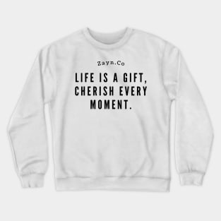 positive words Crewneck Sweatshirt